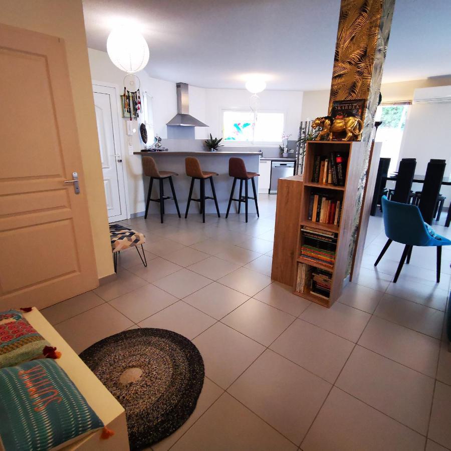 Cool Mediterranean Life 8 People Jacuzzi Barbecue Gametrampoline 2 Parking Villa Béziers Esterno foto