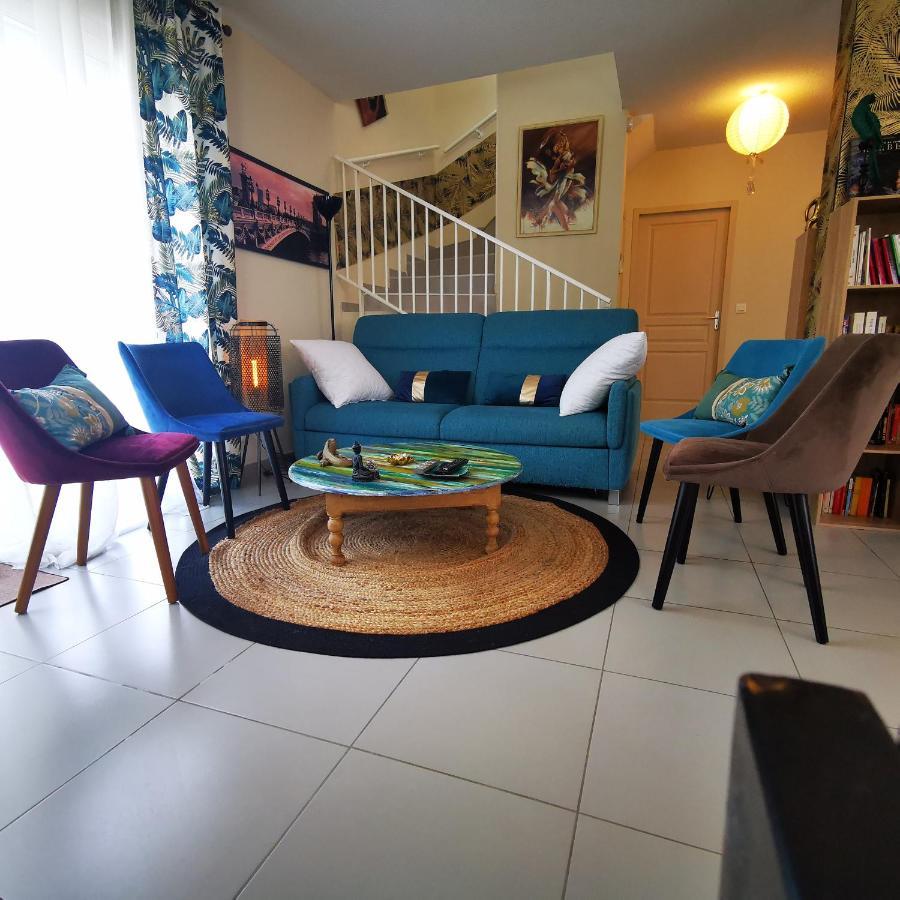 Cool Mediterranean Life 8 People Jacuzzi Barbecue Gametrampoline 2 Parking Villa Béziers Esterno foto