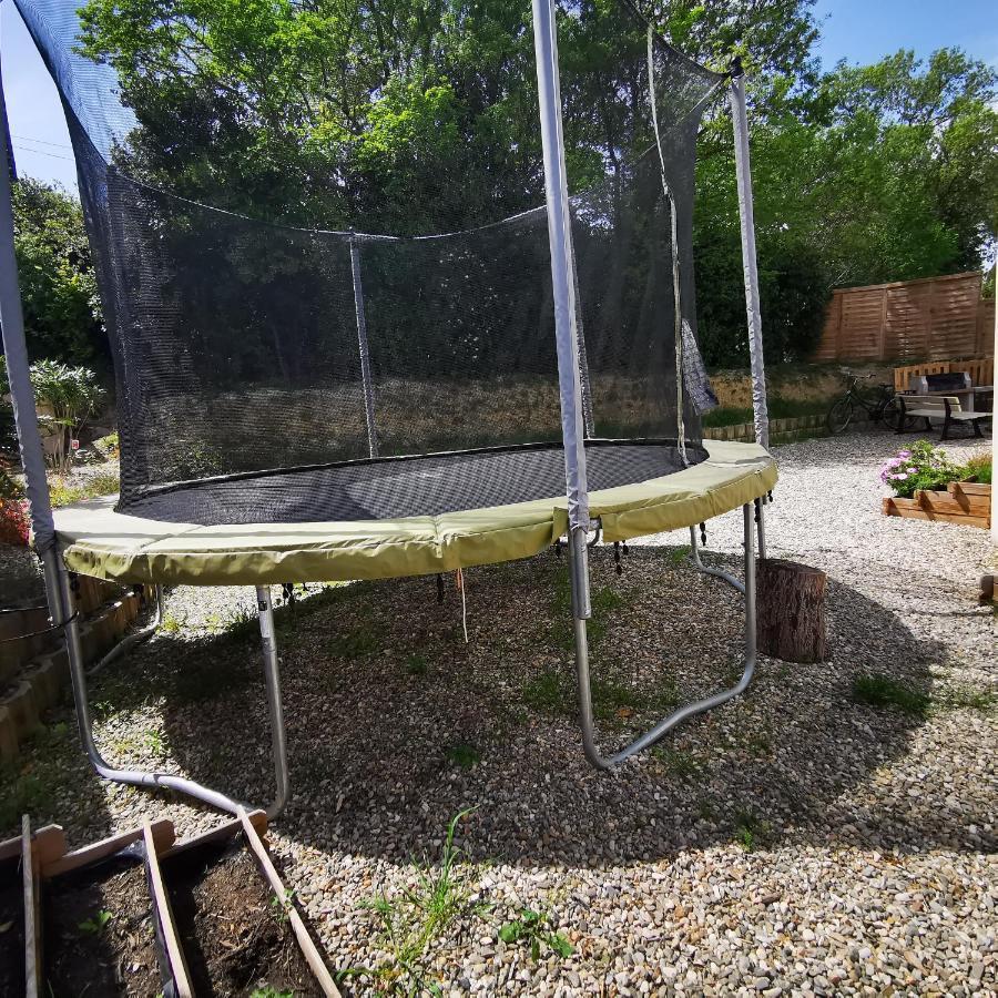 Cool Mediterranean Life 8 People Jacuzzi Barbecue Gametrampoline 2 Parking Villa Béziers Esterno foto