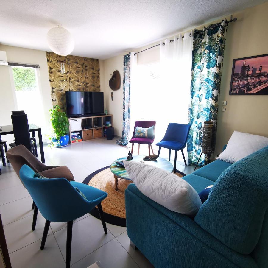 Cool Mediterranean Life 8 People Jacuzzi Barbecue Gametrampoline 2 Parking Villa Béziers Esterno foto